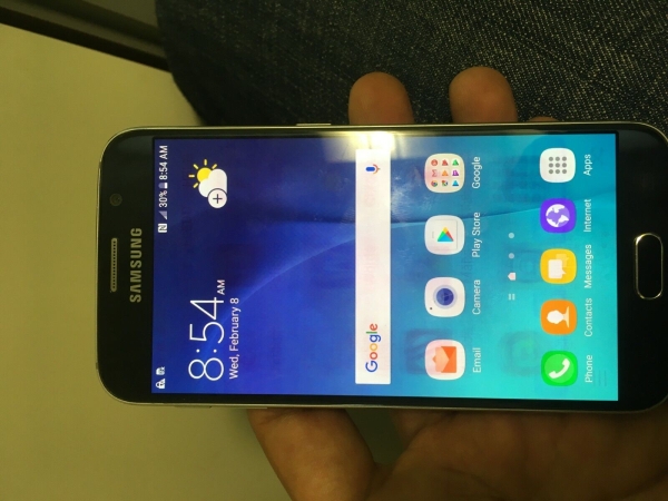 Samsung Galaxy S6 – 32GB – Smartphone (entsperrt) in Saphirschwarz