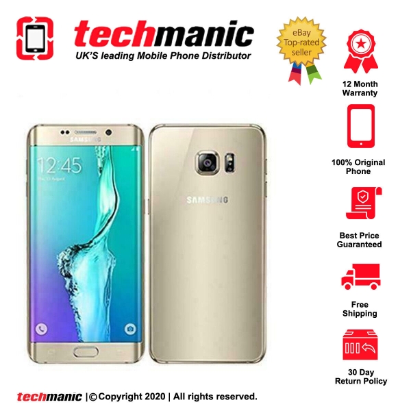 Samsung Galaxy S6 Edge – 32GB – Gold Platinum (entsperrt) Smartphone – Klasse A