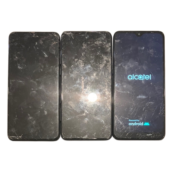 3 x Alcatel 1S (2020) Smartphone – entsperrt 4G 13MP Android 10 SIEHE BESCHREIBUNG