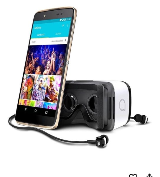 Alcatel Idol 4 Gold 16GB VR Edition versiegelte Verpackung JBL Kopfhörer neu Smartphone