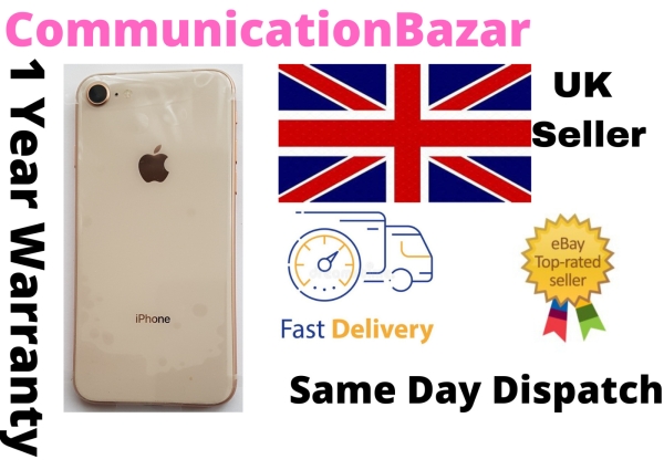 iPhone 8 64GB Gold Makellos Makellos Entsperrt Grade A+++