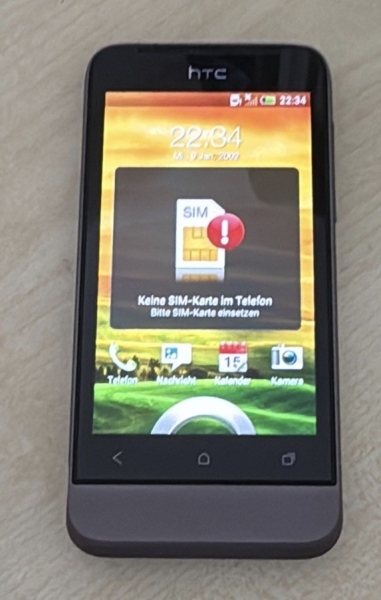 HTC ONE V Grau Android Smartphone LTE 4G Händler, Garantie, Geprüft PK76130 Top