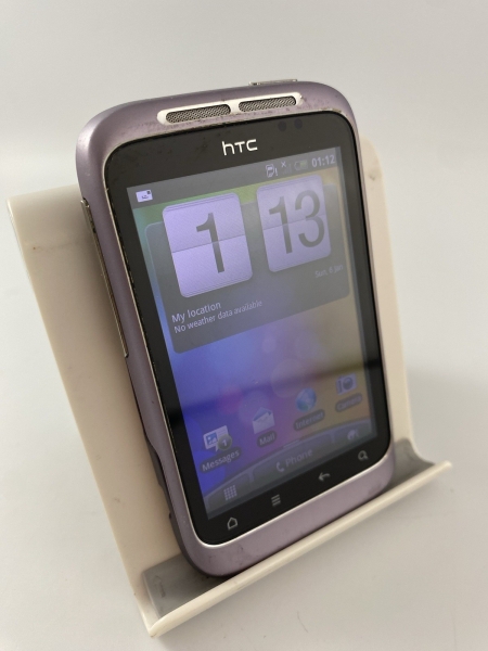 HTC Wildfire S lila entsperrt 512MB 3,2″ 5MP Android Touchscreen Smartphone
