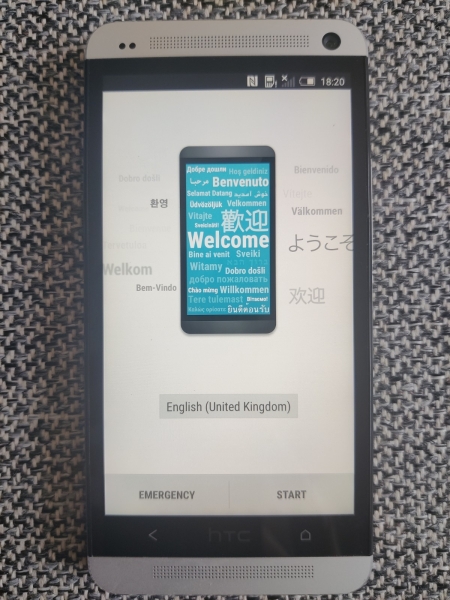 HTC One M7 32GB silber Smartphone – (PN07100)