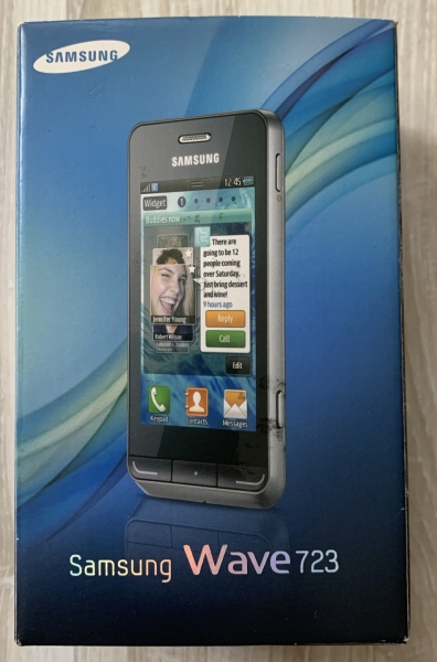 Samsung Wave 723 GT-S7230E Smartphone weiß neu OVP ohne Simlock
