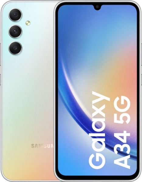 Samsung Galaxy A34 A346 Dualsim 5G Android 13 Smartphone 128GB 6GB 6,6 Zoll IP67