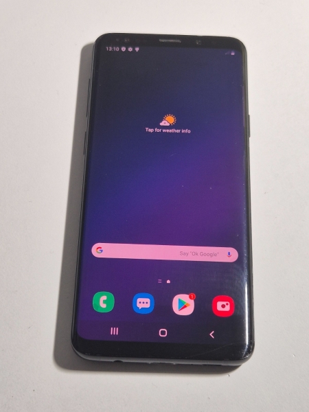 Samsung Galaxy S9+ Plus SM-G965F – 128GB – Midnight Black (Single SIM)