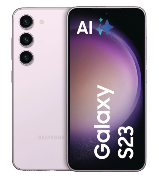 Samsung Galaxy S23 SM-S911B/DS 128GB 5G Lavender Android Smartphone WoW Sehr Gut