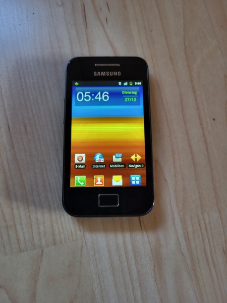 Samsung Galaxy Ace GT-S5839i – Onyx Black Smartphone