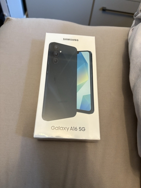 Samsung Galaxy A16 5G Dual SIM Smartphone 128GB/4GB Blau Schwarz Entsperrt