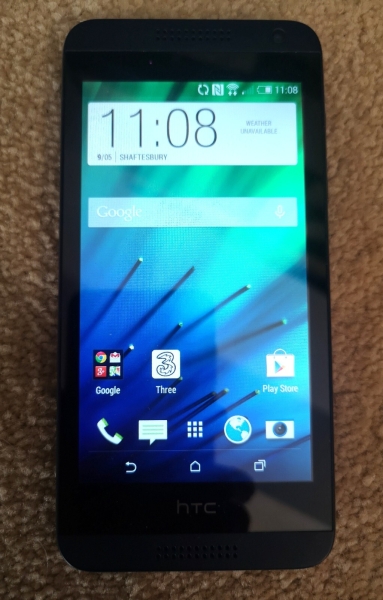 HTC Desire 610 blau 8GB (entsperrt) 4,7″ 8MP 4G Android 4 Smartphone
