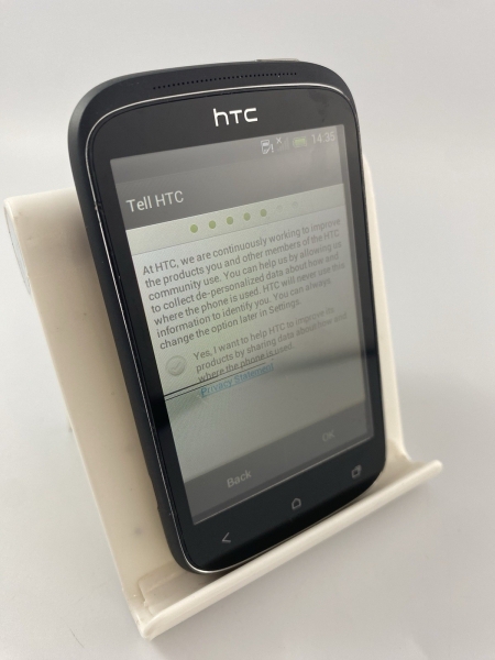 HTC Desire C schwarz entsperrt Single Sim 4GB 3,5″ Android Smartphone Defekt #C10