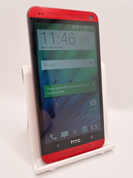 HTC One M7 rot entsperrt 32GB 4,7″ Android Smartphone gesprungen