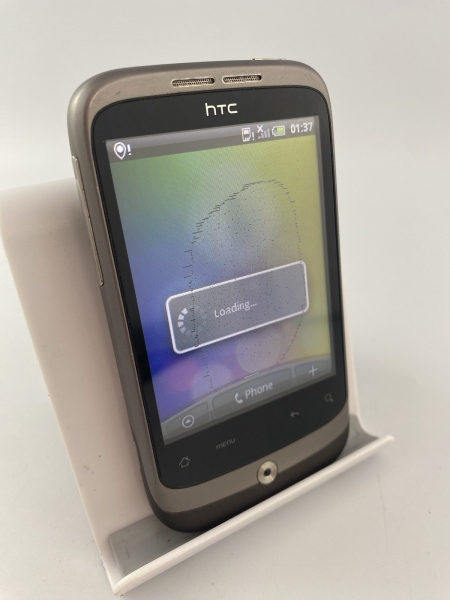 HTC Wildfire Brown entsperrt Single Sim 512MB 3,2″ Android Smartphone Defekt #C08