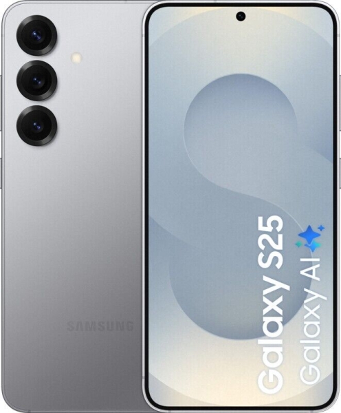 Samsung Galaxy S25 (SM-S931B/DS) Smartphone – 128GB – Silver Shadow