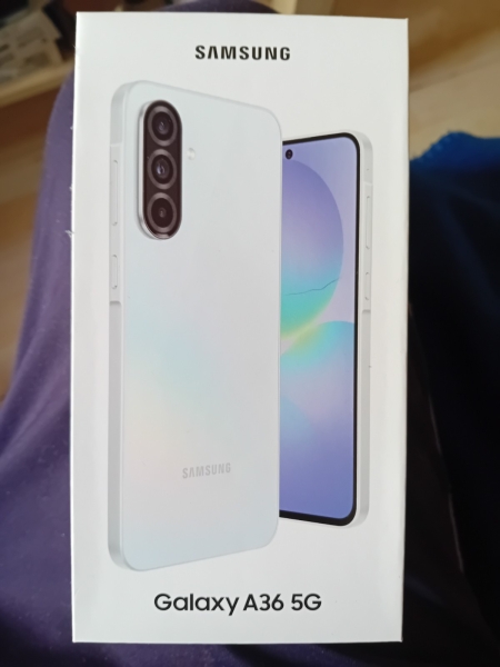 Samsung Galaxy A36 5G Smartphone 128 GB Awesome White