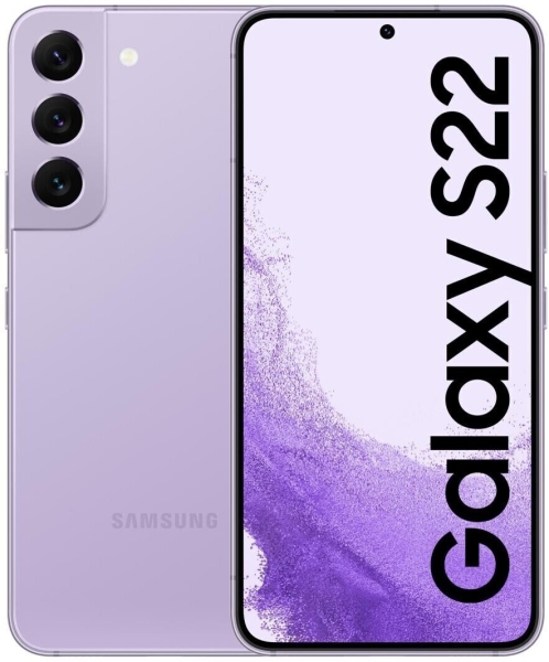 Samsung Galaxy S22 Dual-SIM Smartphone 256GB Violett Bora Purple – NEU & OVP
