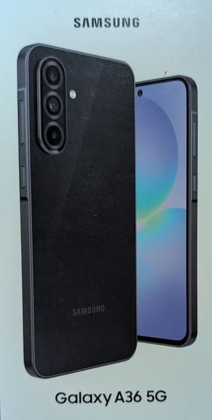 Samsung Galaxy A36 5G 128GB black Smartphone Neuwertig