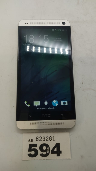 HTC One PN07100 Android 4,7″ Smartphone weiß, 32GB Speicher. (Drei Netzwerke)