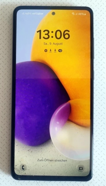 Samsung Galaxy A72 Dual SIM 128 GB schwarz Smartphone Handy Mobile Android