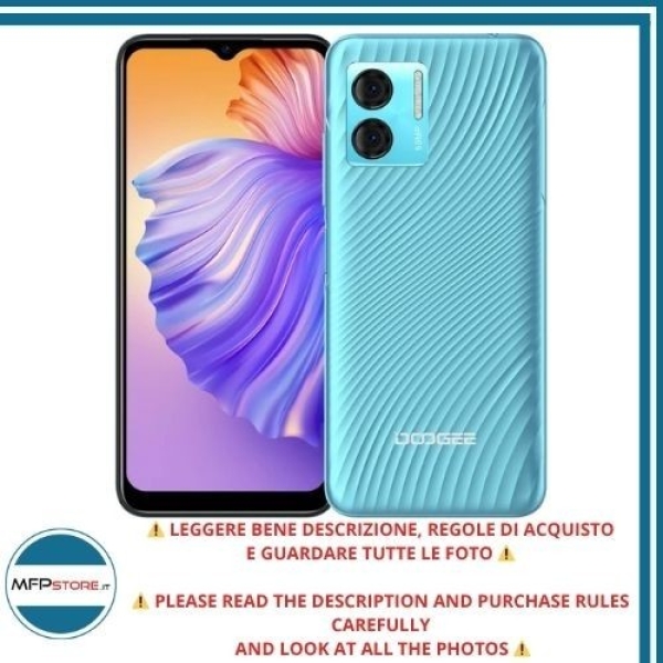 Smartphone DOOGEE N50 Blau 128GB Dual SIM Android USB-C – GETESTET