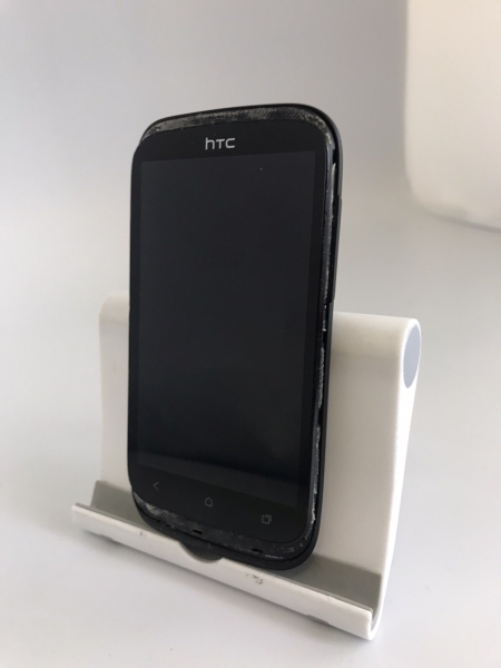 Beschädigtes HTC Desire X schwarz entsperrt Android Touchscreen Smartphone 768MB RAM