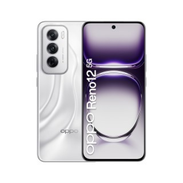 Oppo Reno 12 5G 256GB Astro Silver 6,7″ Dual SIM 50MP SIM frei Smartphone