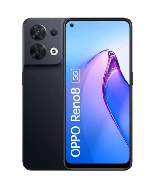 Oppo Reno 8 256GB entsperrt Smartphone schimmernd schwarz – EXTRA 15% RABATT – GUT B+