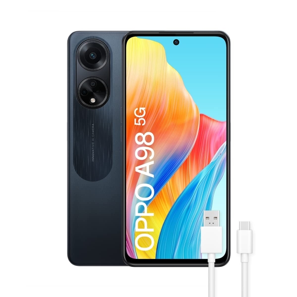 Smartphone Oppo A98 8 GB / 256 GB 5G schwarz