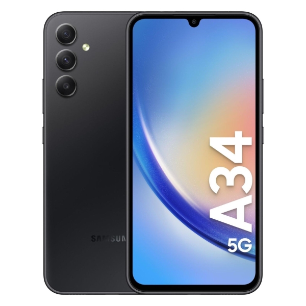 Samsung Galaxy A34 5G EE 128GB Awesome Graphite Android Smartphone