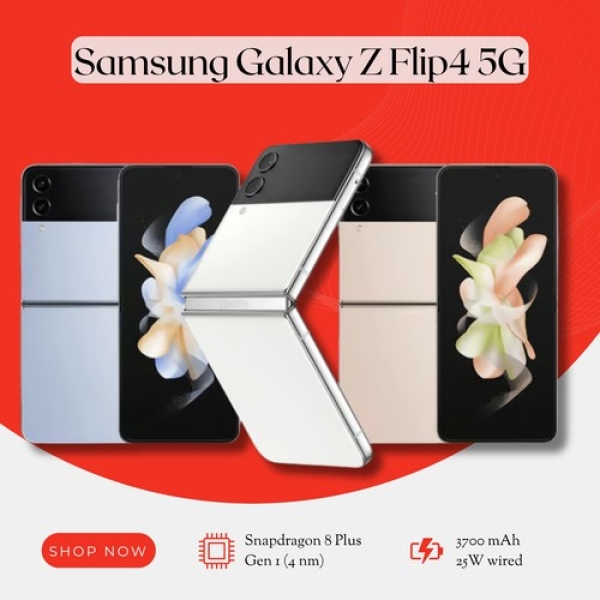 Neu Samsung Galaxy Z Flip4 5G SM-F721B 256GB/512GB Ohne Vertrag Smartphone Handy