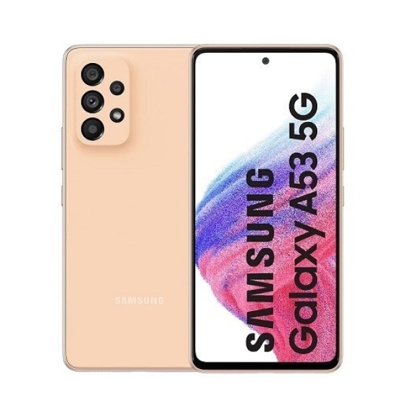 SMARTPHONE SAMSUNG GALAXY A53 5G SMA536B 128GB DUAL SIM OCTA CORE AMOLED PEACH