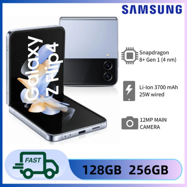 Neu Samsung Galaxy Z Flip4 5G SM-F721B 256GB/512GB Ohne Vertrag Smartphone Handy
