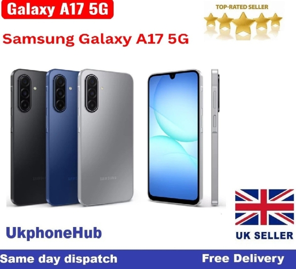 Samsung Galaxy A17 4G/5G 128GB Dual Sim entsperrt Android Smartphone Brandneu