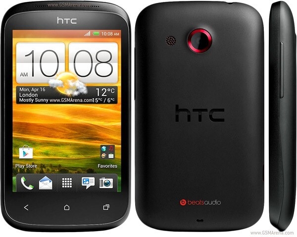 HTC Desire C PL01110 – schwarz (entsperrt) Handy Android 4 Smartphone