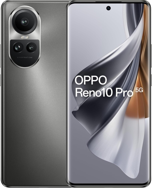 Neu Oppo Reno 10 silbergrau 512GB/12GB 5G Dual Sim entsperrt simfrei Smartphone