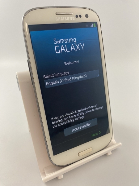Samsung Galaxy S3 weiß entsperrt 16GB 4,8″ 8MP Android Smartphone Defekt #C03