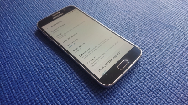 Samsung Galaxy S6 G920F – 32GB – Black – Beautiful Mint Android 7 Smartphone