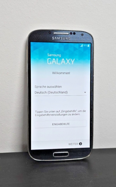 Samsung  Galaxy S4 GT-I9505 – 16GB – Black Mist (Ohne Simlock) Smartphone
