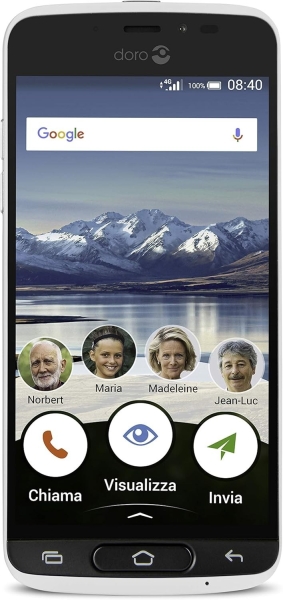 Doro 8040 Smartphone Graphite 16GB Single SIM LTE entsperrt Android Handy