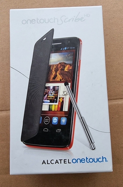 ALCATEL Onetouch  Scribe HD Smartphone Black Ohne Simlock NEU