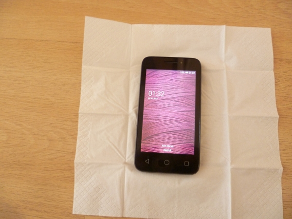 ALCATEL ONETOUCH  POP 2 (4.5) 5042D – 8GB – Volcano Black (Ohne Simlock)…