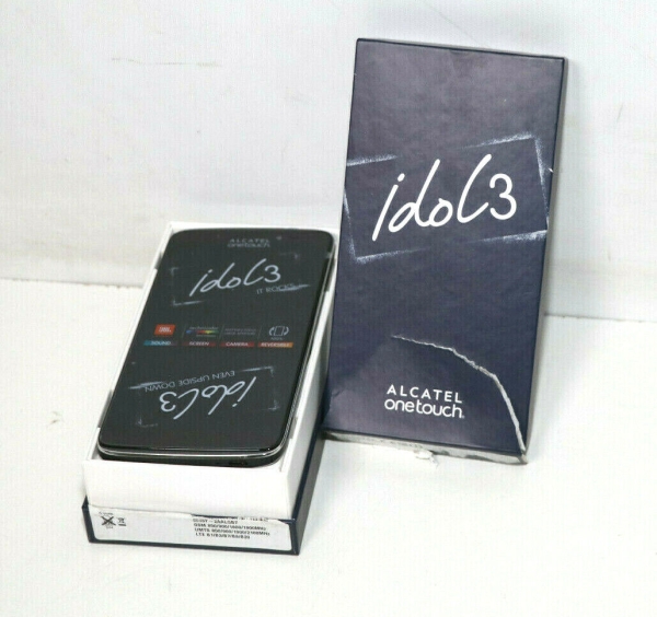 Alcatel 6045Y Onetouch Idol 3 Smartphone 16GB dunkel grau, VK10