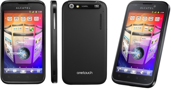 Alcatel One Touch IDOL ULTRA 995 Schwarz (Ohne Simlock) Smartphone
