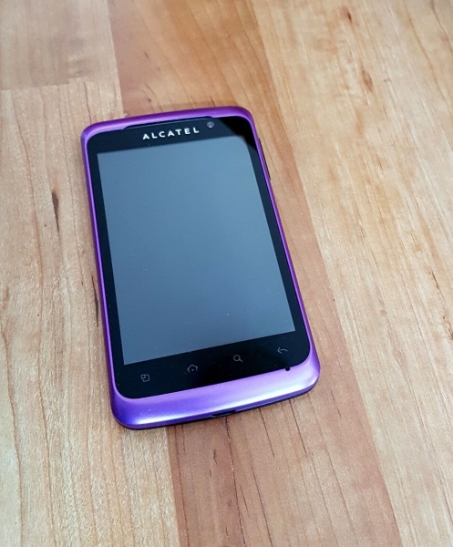 Alcatel One Touch Smart 991D in pink ( defekt )