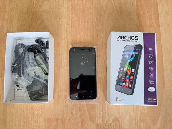 Archos 50c Platinum – Smartphone – OVP – Neu – NO SIMLOCK