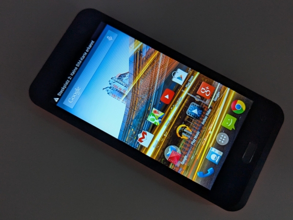 Archos 45 Neon 4GB Orange DualSim Android Smartphone LTE 4G ✅