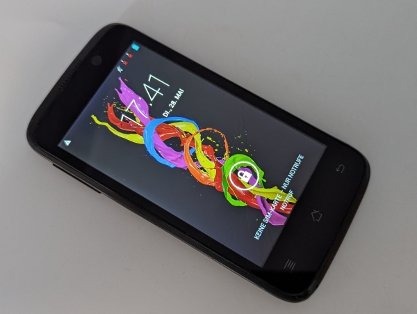 Archos 40 Titanium 4GB Schwarz Black Dual Sim Android Smartphone LTE 4G ✅