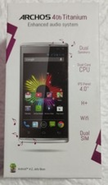 ARCHOS Archos Titanium- 4GB – Weiß (Ohne Simlock) Smartphone