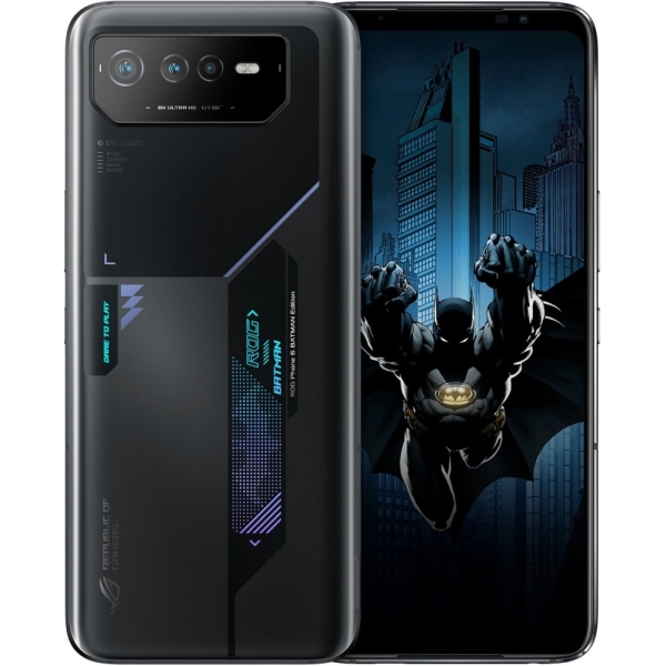 Asus ROG Phone 6 Batman Edition Smartphone 256GB 12GB night black Triple-Kamera